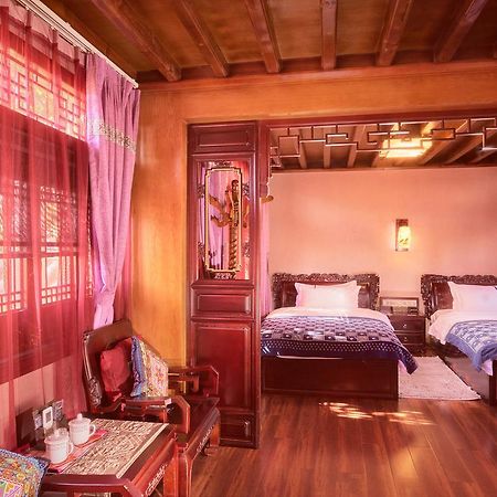 Shaxi Aoding Courtyard Bed & Breakfast Jianchuan ภายนอก รูปภาพ