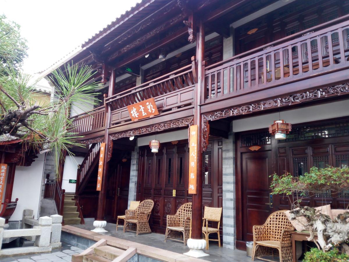 Shaxi Aoding Courtyard Bed & Breakfast Jianchuan ภายนอก รูปภาพ