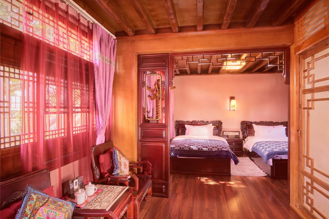 Shaxi Aoding Courtyard Bed & Breakfast Jianchuan ภายนอก รูปภาพ