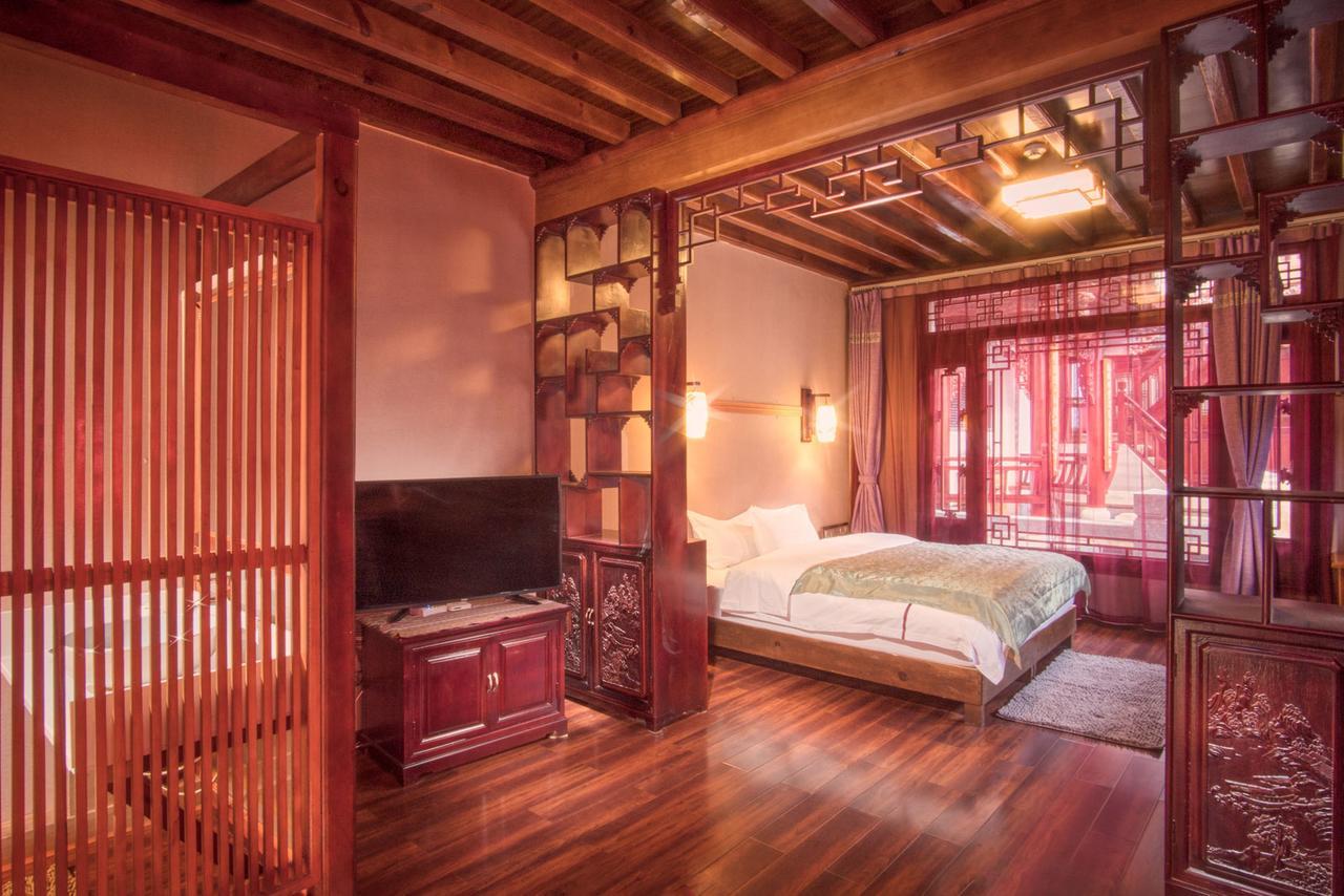 Shaxi Aoding Courtyard Bed & Breakfast Jianchuan ภายนอก รูปภาพ