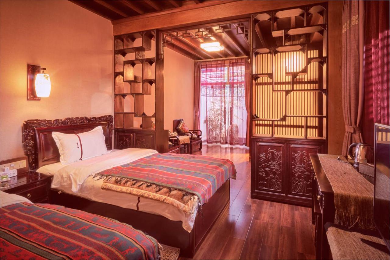 Shaxi Aoding Courtyard Bed & Breakfast Jianchuan ภายนอก รูปภาพ