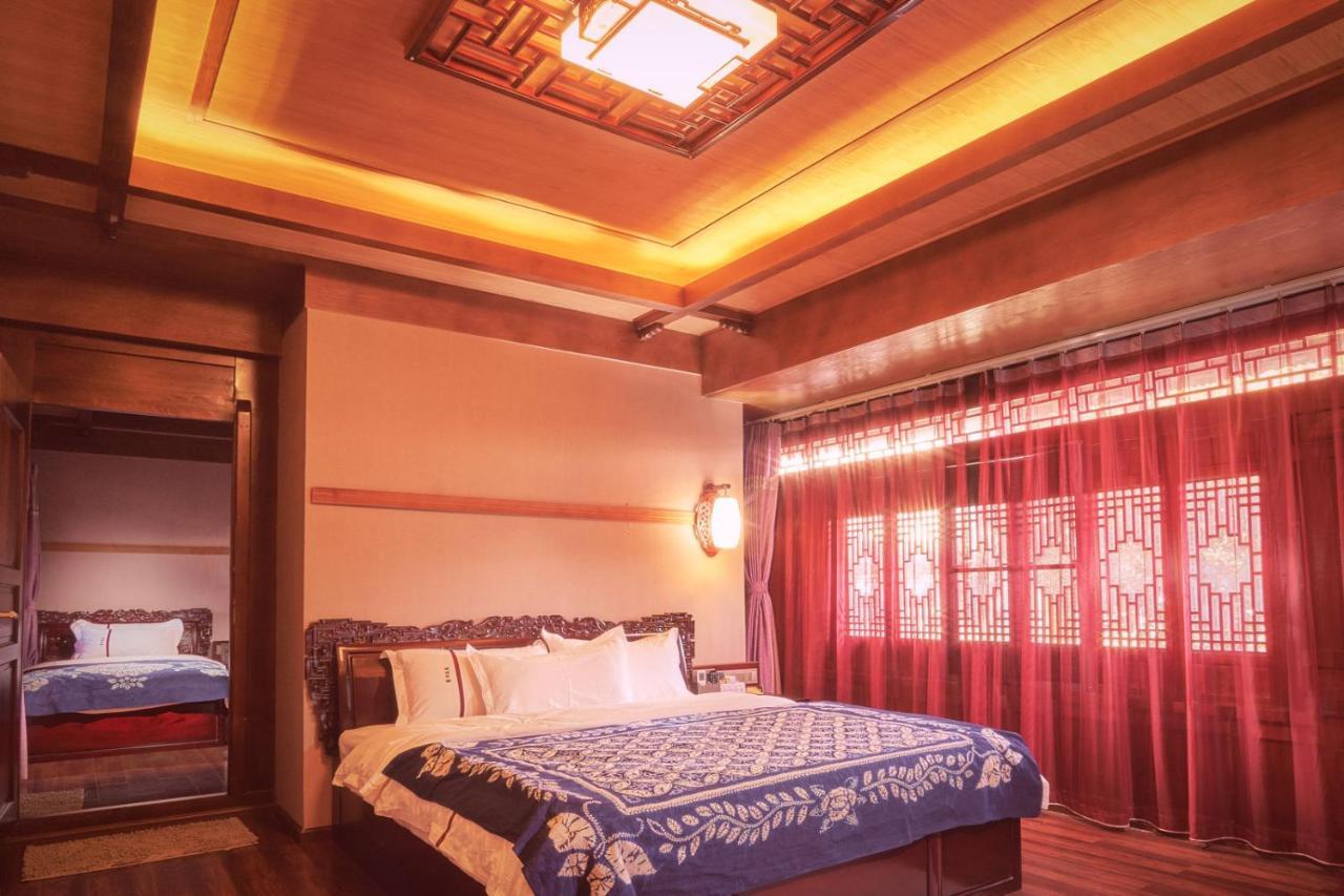 Shaxi Aoding Courtyard Bed & Breakfast Jianchuan ภายนอก รูปภาพ
